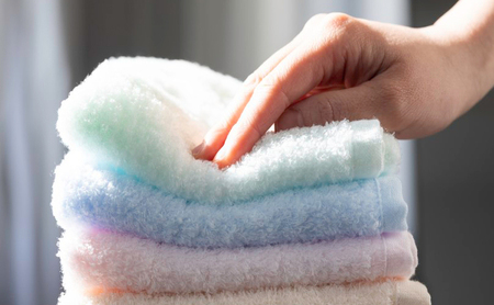 【おぼろタオル】専顔タオル12枚セット ホワイト