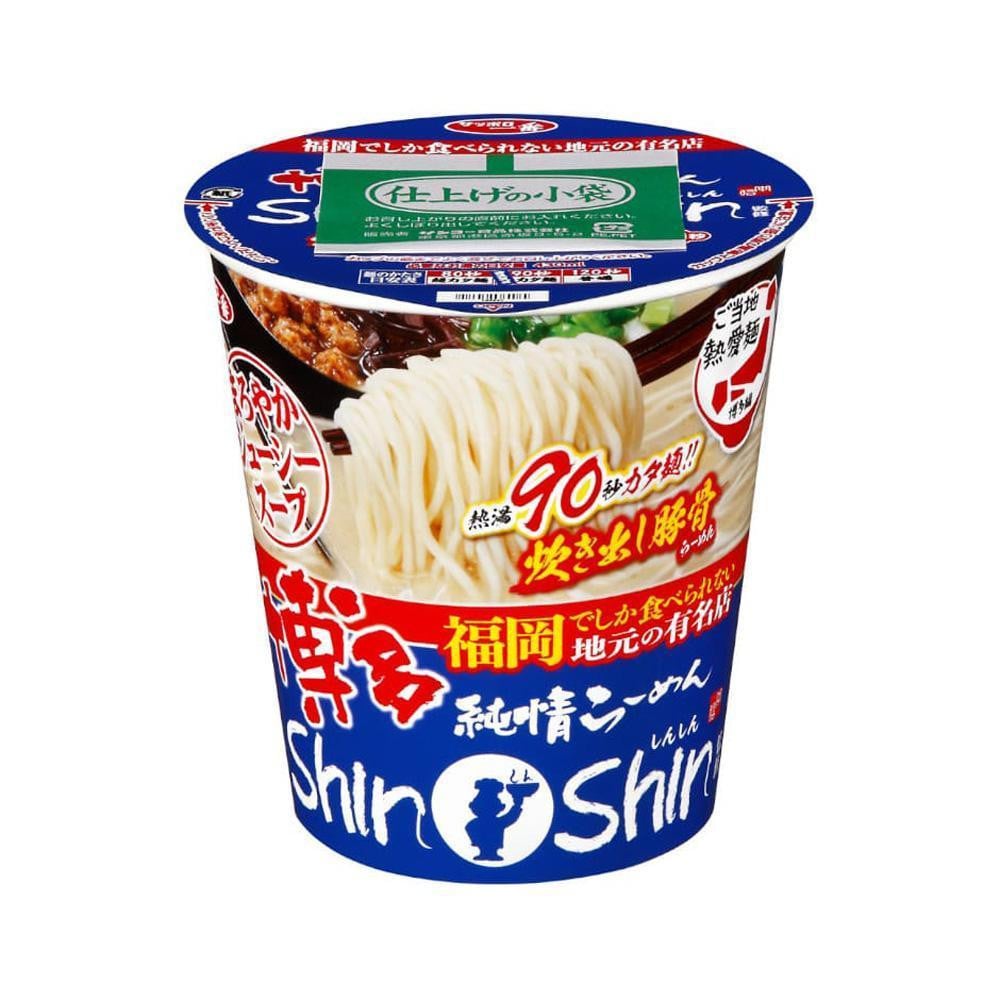 
サッポロ一番　ご当地熱愛麺　博多純情らーめんShinShin監修　炊き出し豚骨らーめん　カップ12食入（豚骨ラーメン）
