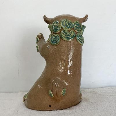 ふるさと納税 与那原町 手作り瓶抱きシーサー |  | 02