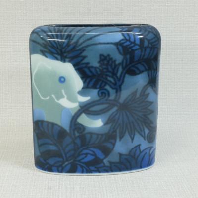 ふるさと納税 長崎県 【波佐見焼】白山陶器のインテリア花瓶　密林紋H16cm 1 45895 |  | 01