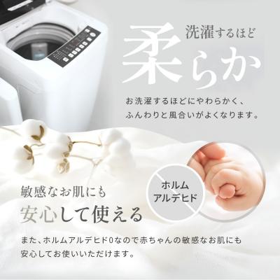 ふるさと納税 京都市 【大東寝具】京和晒綿紗　ガーゼケット　5重合わせ(グレー) |  | 03