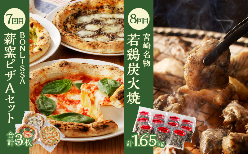 【10月1日より寄附額改定】≪12か月お楽しみ定期便≫都農町定期便(梅) 肉 加工品 デザート 国産_T999-0082