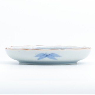 有田焼 色絵山水4.5寸取皿 2枚セット【まるぶん】まるぶんオリジナル 食器 器 うつわ 磁器 陶磁器 小皿 取り皿 飾り皿 染付 手描き 日本画 和風 A25-643_イメージ4