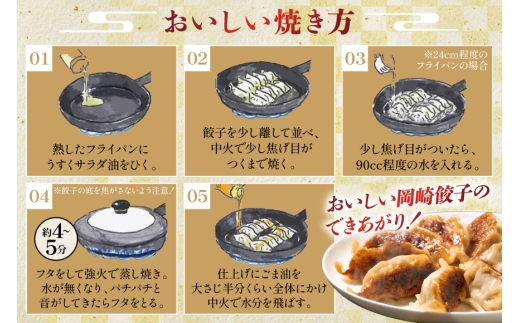 餃子 岡崎餃子 25個 [グローアップ 愛知県 岡崎市 ok23bzw550001] ぎょうざ ギョウザ 冷凍餃子 冷凍ギョウザ 冷凍ぎょうざ おかず 冷凍おかず おつまみ ツマミ