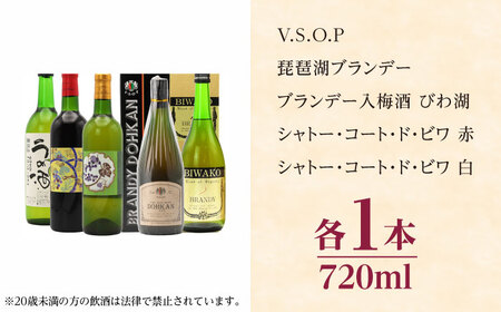 ワイン・ブランデー・梅酒セット / お酒 飲み比べセット 人気 ギフト プレゼント / 栗東市 / 太田酒造株式会社[BIAC010]