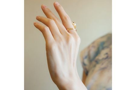 Calla K10 パールリング レディース ジュエリー アクセサリー【7号~15号】