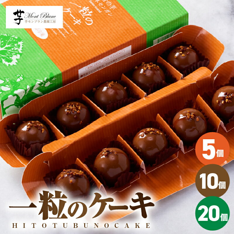 一粒のケーキ 10個 (5個×2箱) 唐芋 芋菓子 洋菓子 お誕生日 バレンタイン ホワイトデー 父の日 母の日 【（株）大隅半島農林文化村】