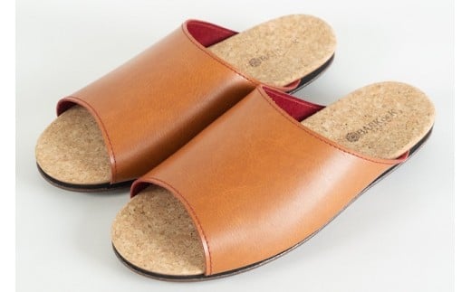 ルームシューズ　Ｌサイズ　ライトブラウン