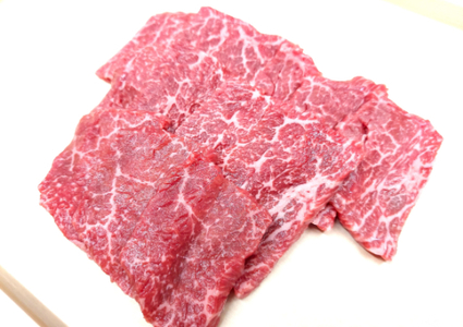 近江牛『赤身』焼肉用【430ｇ】【寛閑観】【FR08SM】