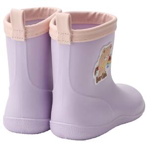 ワッペン付レインブーツ　Ｂｅａｒ　Ｃａｆｅ　16cm　5-109