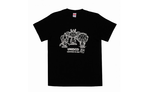 【3人でおそろい】三島村の来訪神メンドンTシャツセット