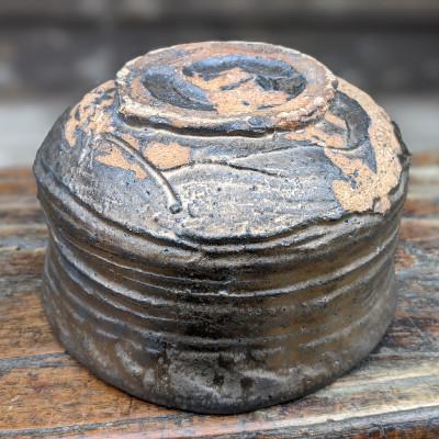 ふるさと納税 泉佐野市 陶芸家 番匠谷武作「焼き物」金釉ちぬの海茶碗　099H787 |  | 03