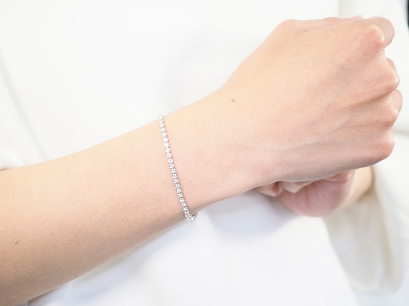 PT900　2.00ｃｔダイヤモンドテニスブレスレット P2710