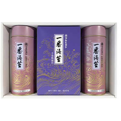 マルヒガシ海苔の特選味付海苔・特選焼海苔詰合せ