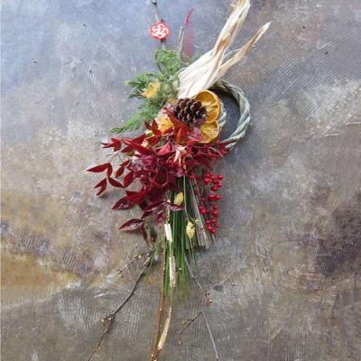 ふるさと納税 糸島市 お花屋さんのしめ縄 ドライフラワー (スタンダードサイズ)糸島市/PLAISIR [ANC003] |  | 03