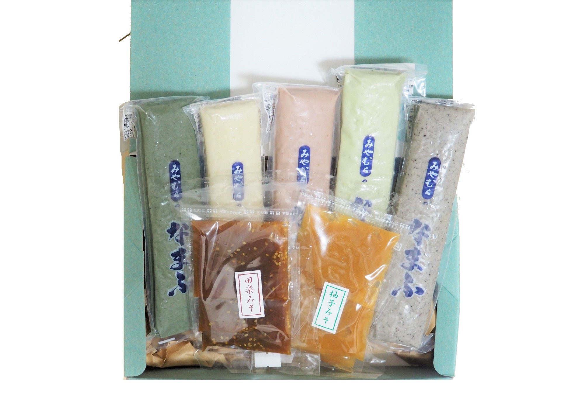 生麩 5種類 各200g 田楽みそ 2種類 セット 生麩田楽 食べ比べ 詰め合わせ 麩 なまふ よもぎ あわ ごま 枝豆 くるみ 職人 手作り こだわり 棒状 生麩 ふ 老舗醤油屋 監修 味噌 みそ 