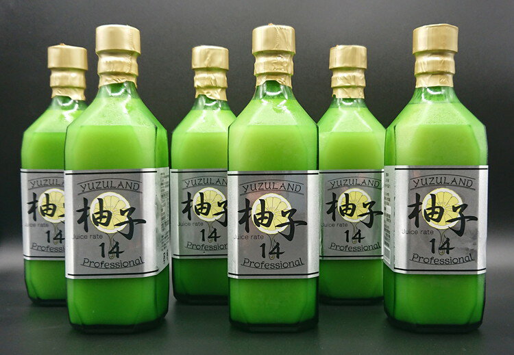 【ふるさと納税】ゆずのす（柚子100％果汁）500ml×6本 | ゆず 果汁 柚子 原液 愛媛県鬼北町 いのすや