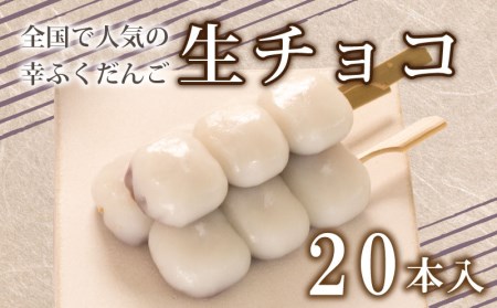 だんご 団子 生チョコ 20本 セット 大容量 冷凍 スイーツ 和 菓子 生菓子 生チョコ だんご BG018
