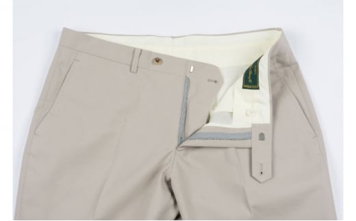 ロロピアーナ ストレッチコットンチノパン【ベージュ46/82cm】 [№5743-7024]0144