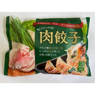 ふるさと納税 行方市 【茨城県産銘柄豚ローズポーク使用】「ニラ餃子」&「チンジャオロースまん」セット |  | 01