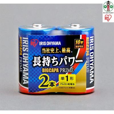 ふるさと納税 角田市 乾電池 BIGCAPA PRIME 単1形2本パック LR20BP/2P　12個セット