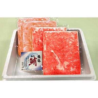 ふるさと納税 大田原市 天然マグロ&サーモンネギトロ　各250g×2 |  | 02
