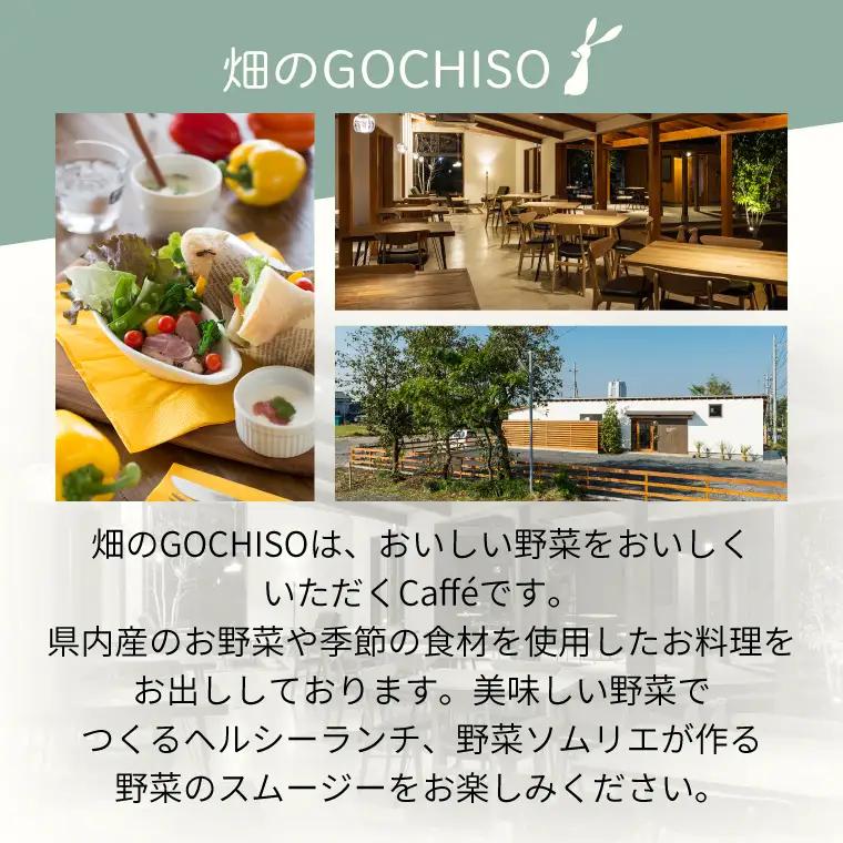 『畑のGOCHISO』ランチペアチケット×５セット（GU-2）