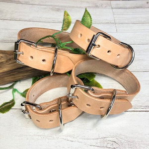 経年変化を楽しめる本革ベンズの犬・猫用首輪 (25mm幅) 小型/中型/大型 犬用首輪 猫用首輪 犬 猫 首輪 Mサイズ