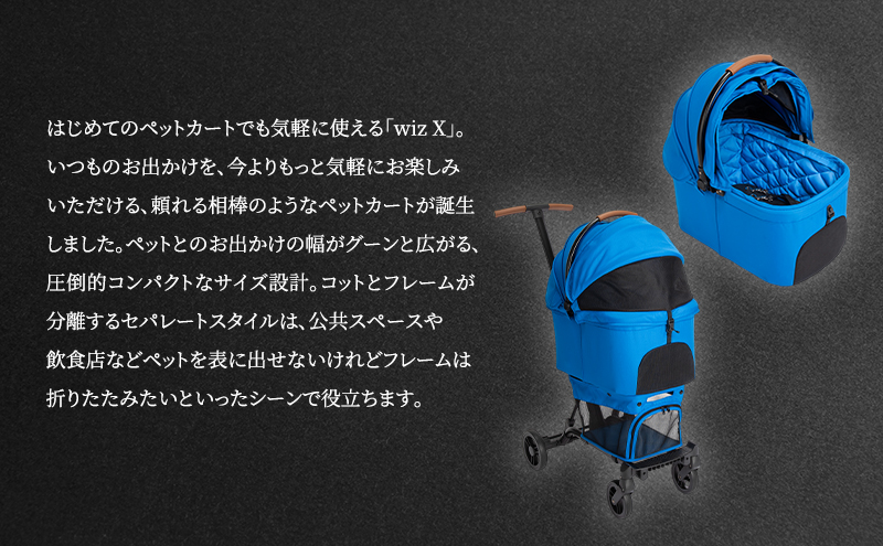 Mercedes-Benz x AIRBUGGY WIZ X ブルー メルセデス ベンツ メルセデス・ベンツ Mercedes-Benz