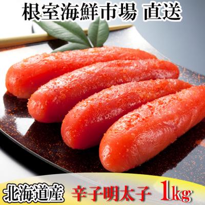 ふるさと納税 根室市 辛子明太子500g×2P(計1kg) A-14125
