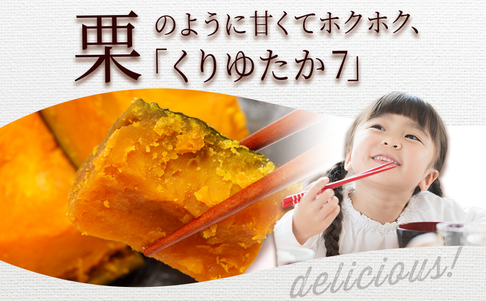 【2026年秋頃発送予約】「くりゆたか」 かぼちゃ10㎏(5玉～7玉）有機質100％肥料 煮物 天ぷら