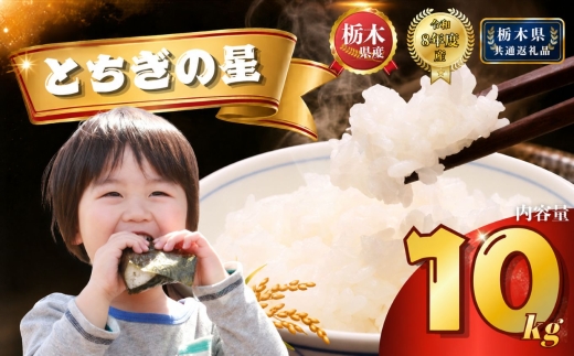 【令和8年産】とちぎの星 10kg（5kg×2袋） | 米 こめ 白米 精米 お米  栃木米 ブランド米 【栃木県共通返礼品 栃木県産】 栃木県 下野市 しもつけ市