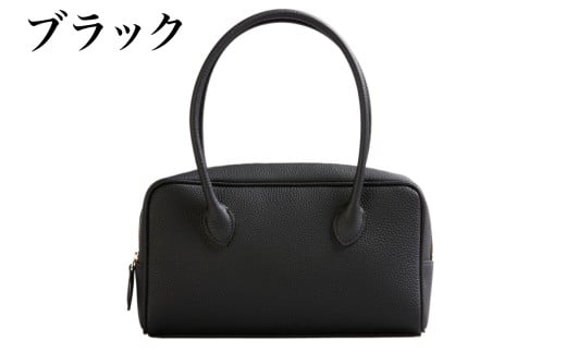ハンドバッグ『ラピン』ブラック【1253-2-GMS】｜革製品 本革 レザー レディース カバン 鞄 バッグ 国産 [1040]