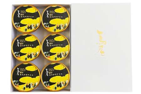 アイス スイーツ 個包装 カステラアイス 110ml 6個 [つたや總本家 長崎県 平戸市 hr42bgy410201]