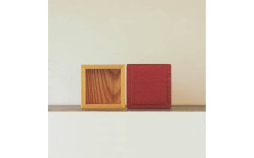 おうちの小箱【青】 小物入れ 小物収納 収納 木材 木 北海道 北広島市