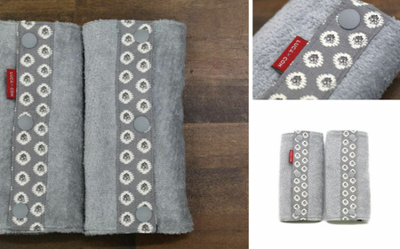 抱っこひも収納カバー「ルカコ」ヒップシートサイズ2枚とよだれカバーのセット