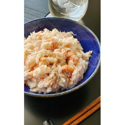 ふるさと納税 魚津市 【冷凍】魚卸問屋の紅ズワイガニむき身セット(棒400g入、フレーク400g入) |  | 01