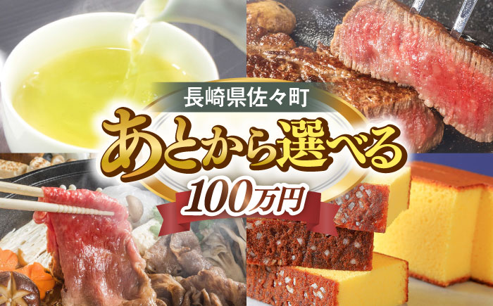 【あとから選べる】佐々町ふるさとギフト 100万円分?長崎県 佐々町 [QBT016]