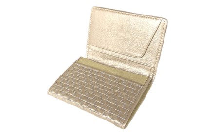 LUEGO Jewel mesh ジュエルメッシュ 名刺入れ（ゴールド） F2Y-3300