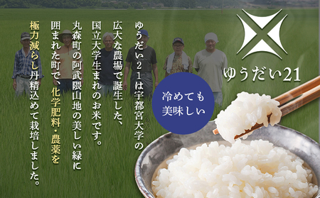令和7年産 宮城県丸森町産 ゆうだい21 精米5kg【52001】