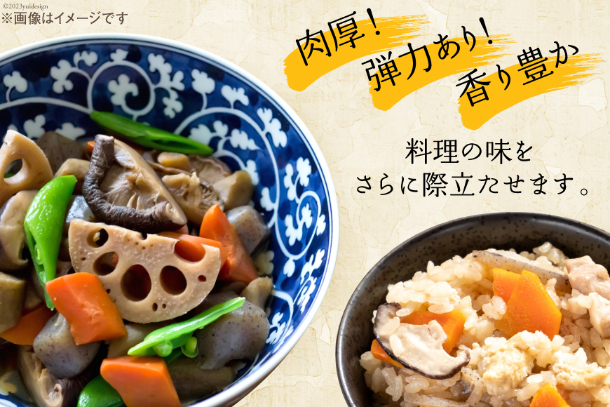 原木栽培 肉厚 乾燥しいたけ スライス 約25g×5P [日添 熊本県 五木村 51120235] 椎茸 しいたけ 乾燥椎茸 乾燥 シイタケ 熊本県 五木村 特産_イメージ3