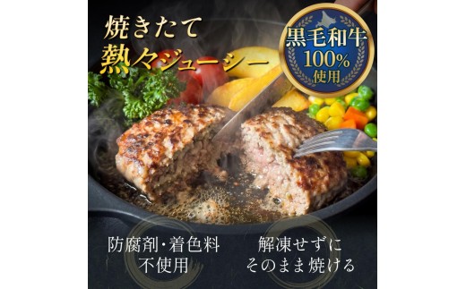 
                  【 訳あり 】北海道 安平町 黒毛和牛 100% ハンバーグ 選べる 2個 - 8個 安平牛 肉
                