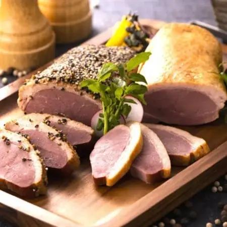 鴨スモーク2個セット(ノーマル＆ブラックペッパー)_肉 鴨肉  かも カモ ダック  惣菜・加工品 燻製（スモーク）  _【配送不可地域：離島】【1288680】