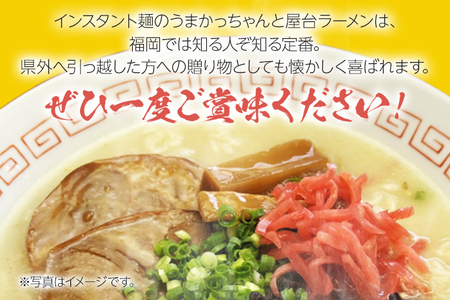 九州の味豚骨ラーメン2種×10食セット（合計20食：うまかっちゃん10食・屋台ラーメン10食）お取り寄せグルメ お取り寄せ 福岡 お土産 九州 福岡土産 取り寄せ グルメ 福岡県