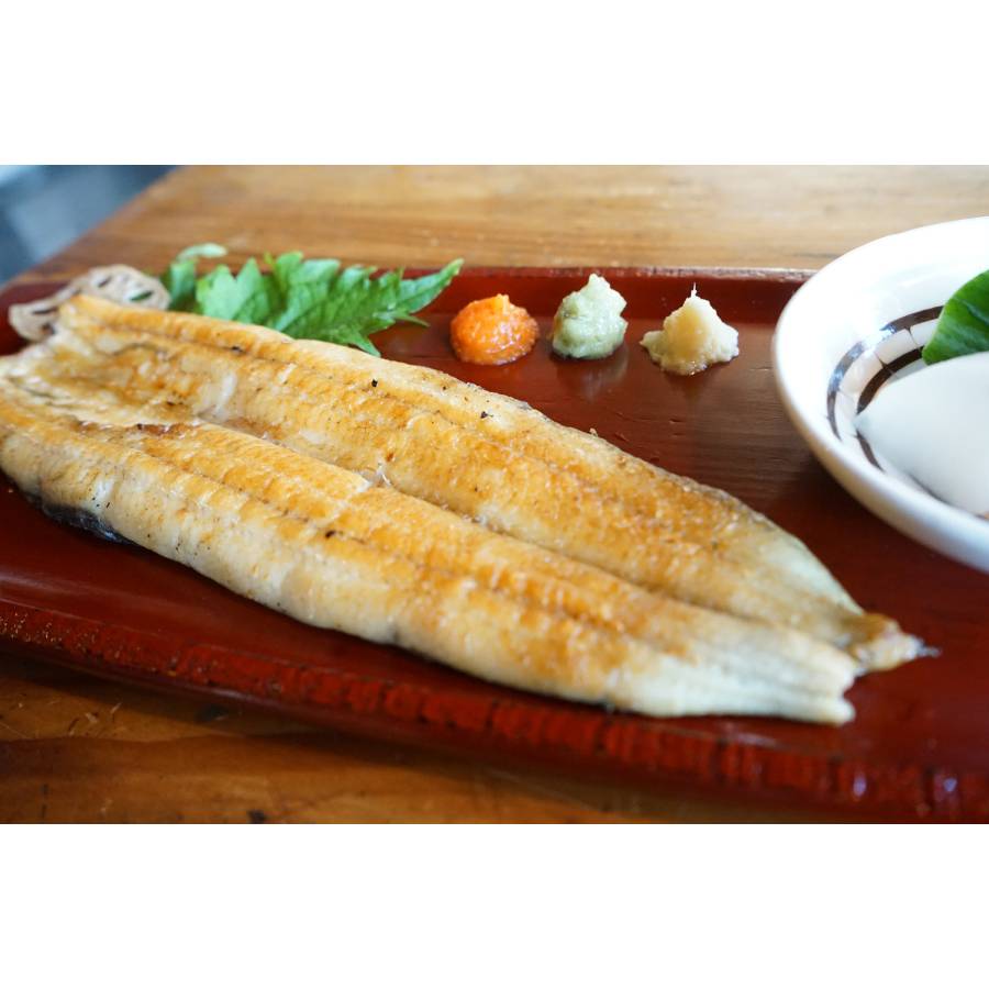 ＜ヤママツ村田商店＞ブランド鰻【でしこ】×ヤママツ村田商店　炭火白焼き（長焼きサイズ）2尾200g×2