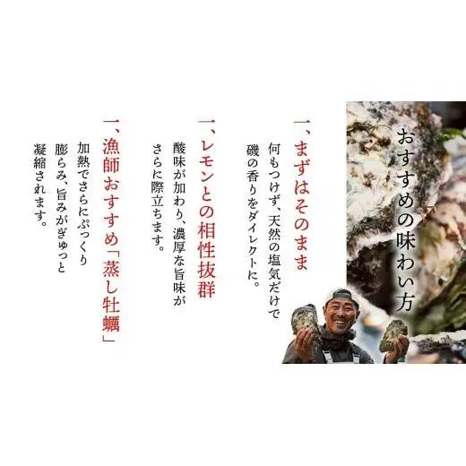 生食可 天然岩牡蠣 5個 瀬戸内産  《ナイフ・軍手付き》 