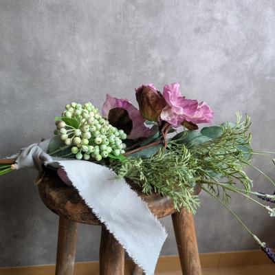 ふるさと納税 防府市 アーティフィシャルフラワーのオリジナルスワッグ(約50〜55センチ)　エース造花ポップセンター |  | 02