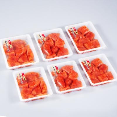 ふるさと納税 大野城市 待望の無着色!粒が自慢の千曲屋一口明太子200g×6P(計1.2キロ)お裾分けにも |  | 01