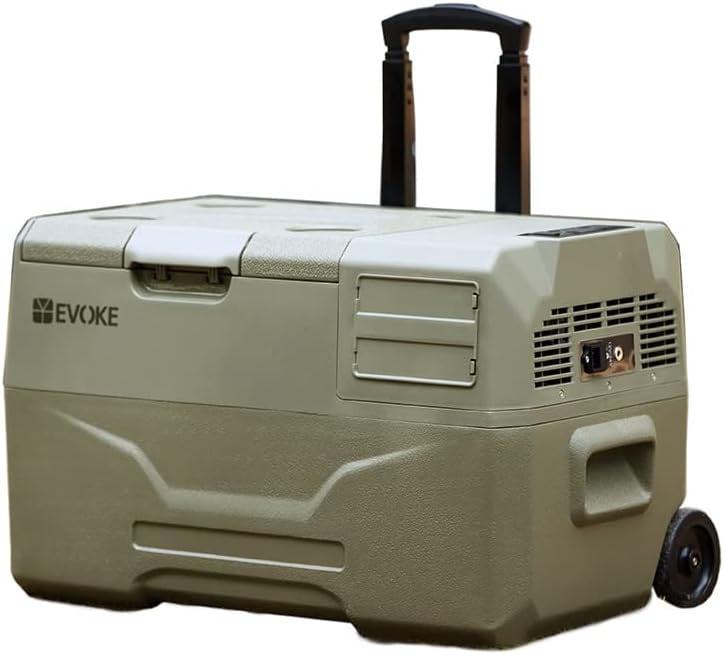 
            119-3_【EVOKE/イヴォーグ公式】 GLAZE30 ポータブル冷蔵30L（オクスフォードタン）｜ ポータブル冷蔵庫 車載冷蔵庫 30L ポータブル冷凍庫 車載 冷蔵庫 車載用冷蔵庫 クーラーボックス GLAZE グレイズ -20℃～20℃ アウトドア キャンプ AC DC 12V 24V バッテリー別売り 愛知県 岐阜県 名古屋 acct EVOKE
          