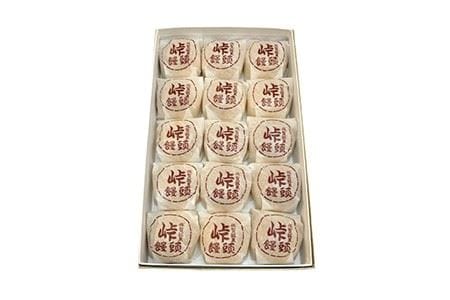 【ギフトにもおすすめ！】町の銘菓 峠饅頭 15個入り【石瀧製菓店】 [IBM003]